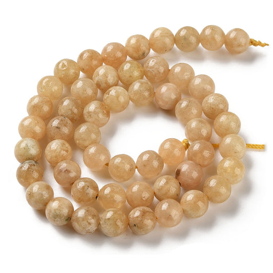 Yellow Garnet Gemstone Bead - Alberta Bead Store