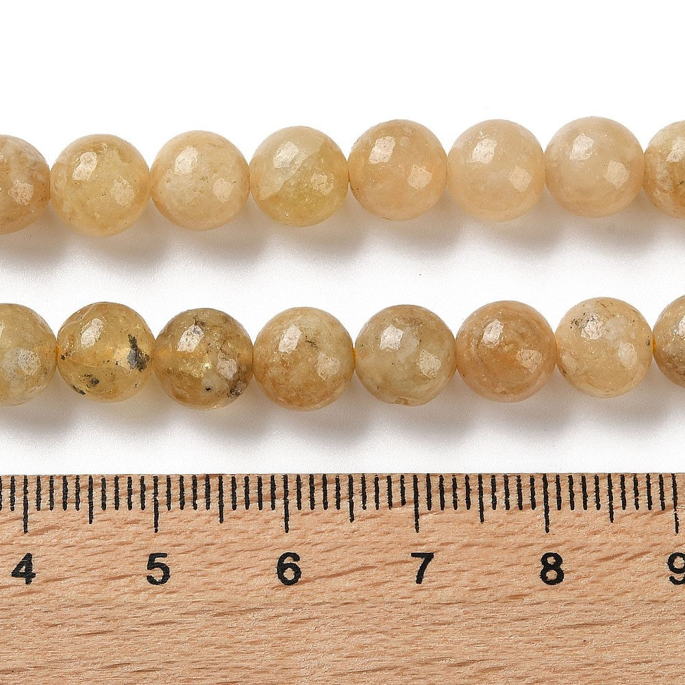Yellow Garnet Gemstone Bead - Alberta Bead Store