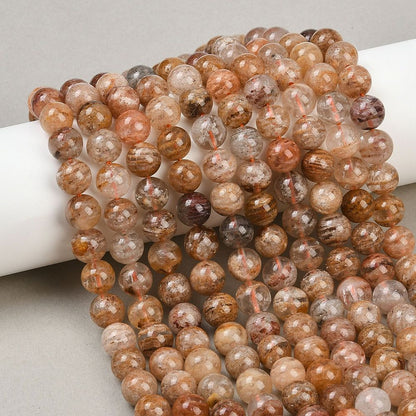 Thousand Layer Lodolite Quartz Beads - Alberta Bead Store