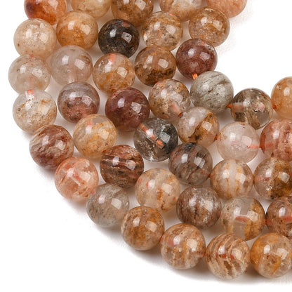 Thousand Layer Lodolite Quartz Beads - Alberta Bead Store