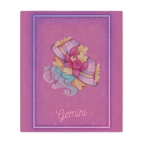 Astrology Plush Blankets 50x60 - Premium  from Crystals and Sun Signs Co - Shop now at Crystals and Sun Signs Co