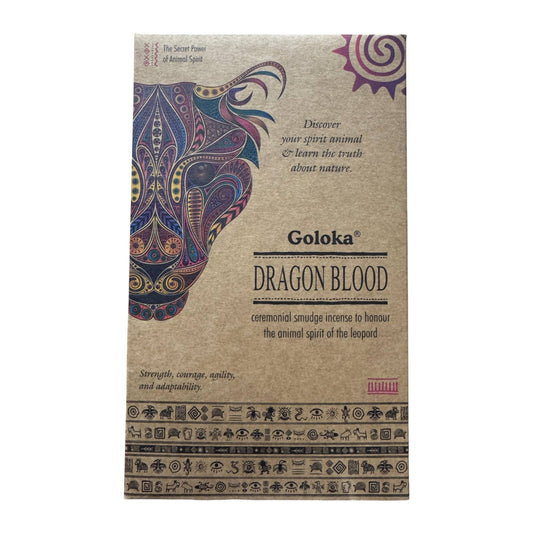 Goloka Dragon Blood Smudged Incense 8 Stick