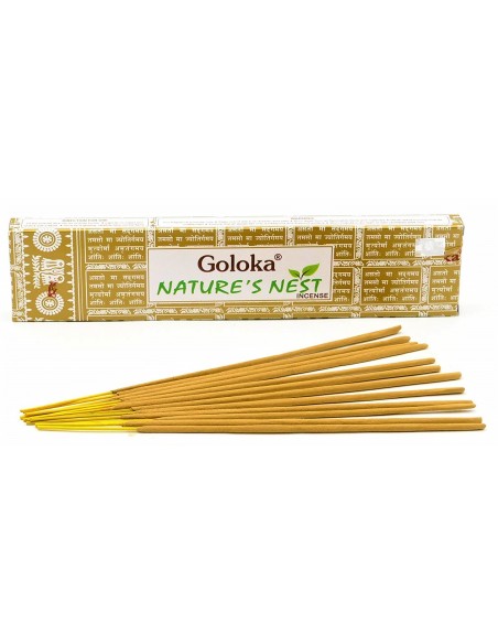 Goloka Nature's Nest Incense - Premium  from Goloka Malasha Incense - Shop now at Crystals and Sun Signs Co
