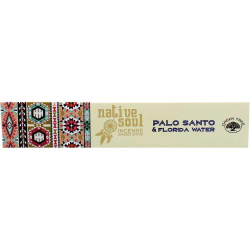 Native Soul Incense Palo Santo & Florida Water | Green Tree