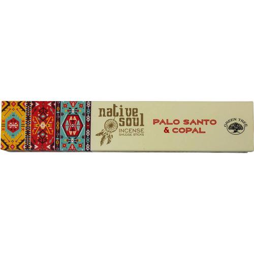 Native Soul Incense 15gr Palo Santo & Copal | Green Tree