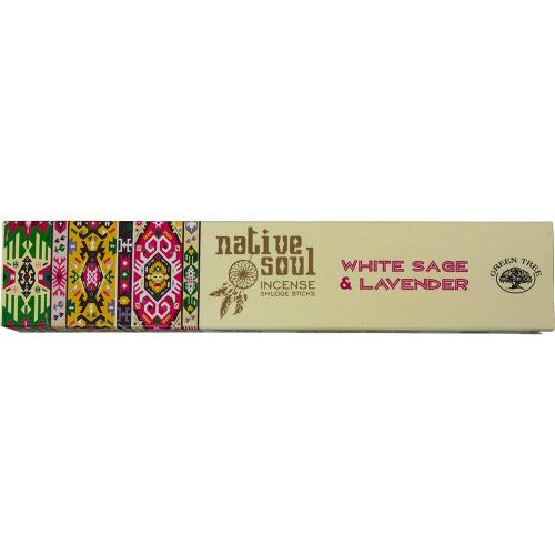 Native Soul Incense White Sage/Lavender | Green Tree