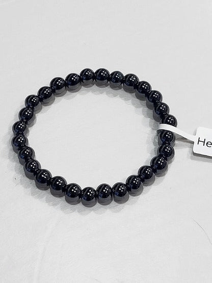 Hematite Bead Bracelet | Crystals and Sun Signs Co