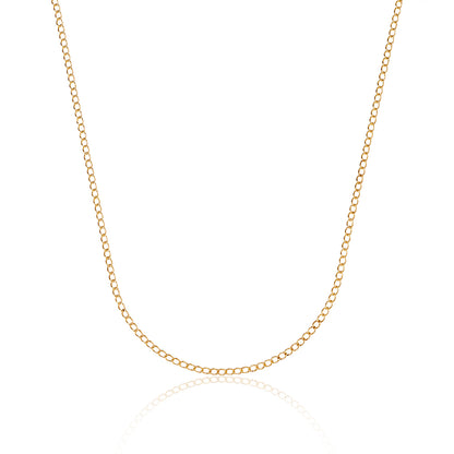 Curb Chain Brass Golden 3x2x.5mm 10M roll - Alberta Bead Store
