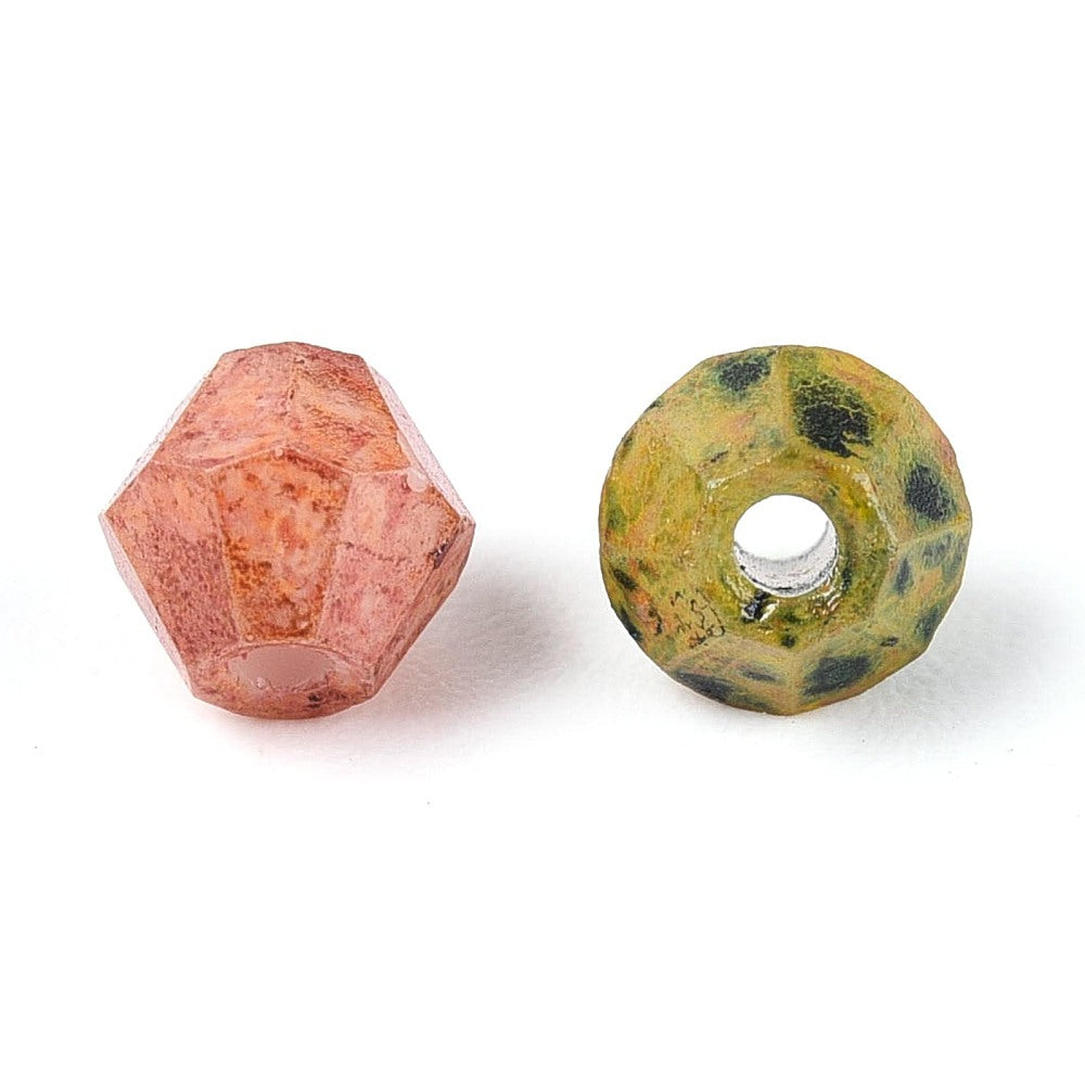 Picasso Glass Bead Bicone 50pc Mixed