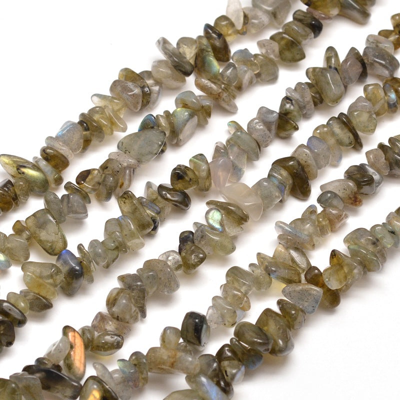Labradorite Gemstone Chip Bead