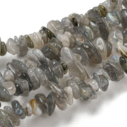 Labradorite Gemstone Chip Bead