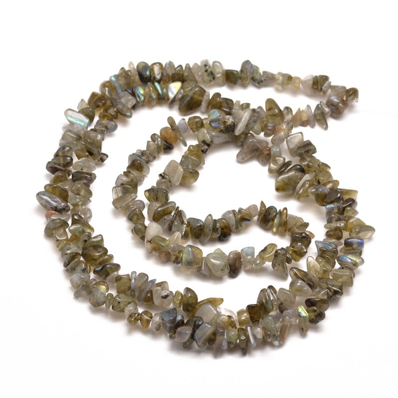 Labradorite Gemstone Chip Bead