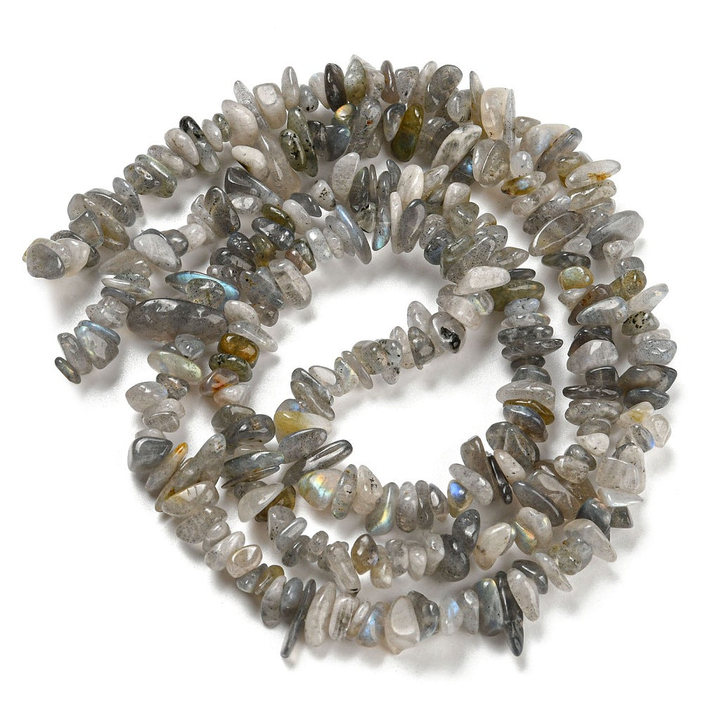 Labradorite Gemstone Chip Bead