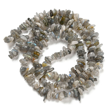 Labradorite Gemstone Chip Bead
