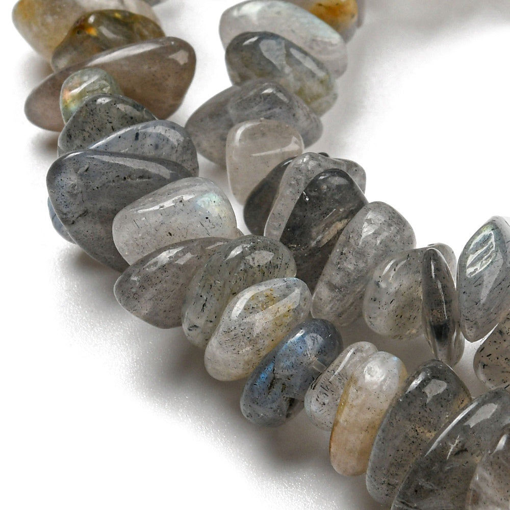 Labradorite Gemstone Chip Bead