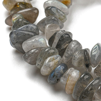 Labradorite Gemstone Chip Bead
