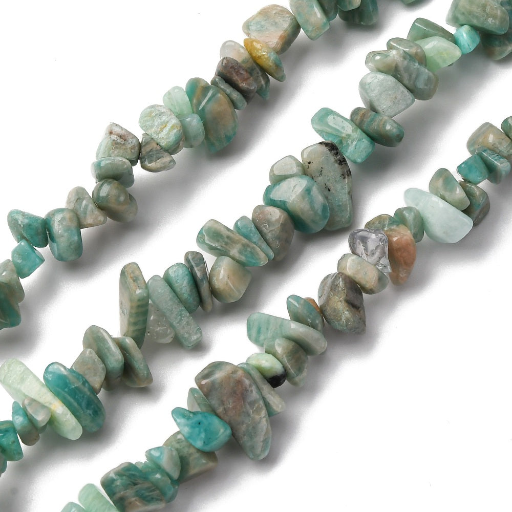 Amazonite Gemstone Chip Beads