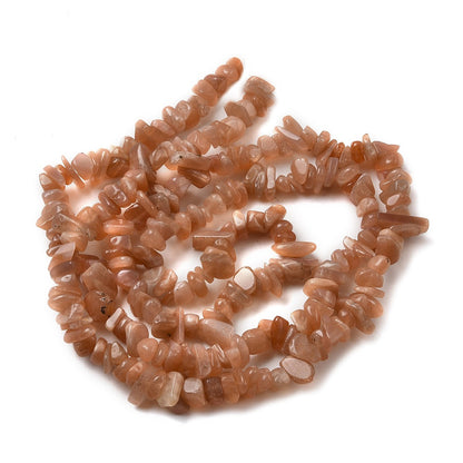 Sunstone Gemstone Chip Bead