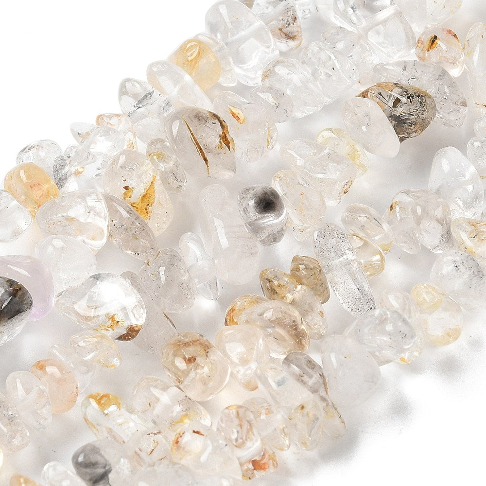 Garden Quartz Gemstone Chip Bead