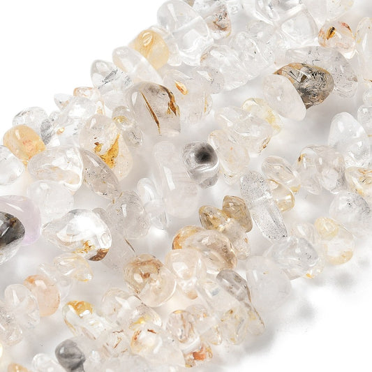 Garden Quartz Gemstone Chip Bead