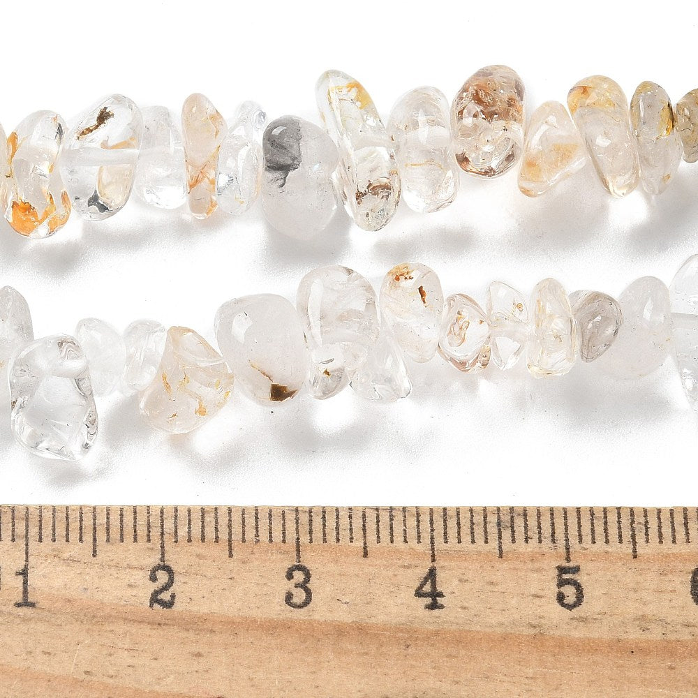 Garden Quartz Gemstone Chip Bead