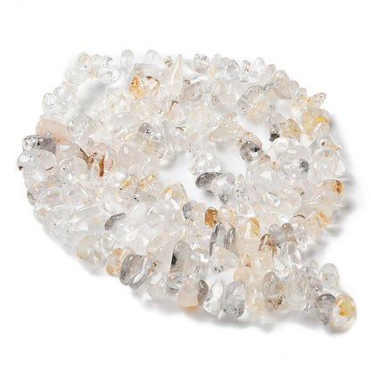 Garden Quartz Gemstone Chip Bead