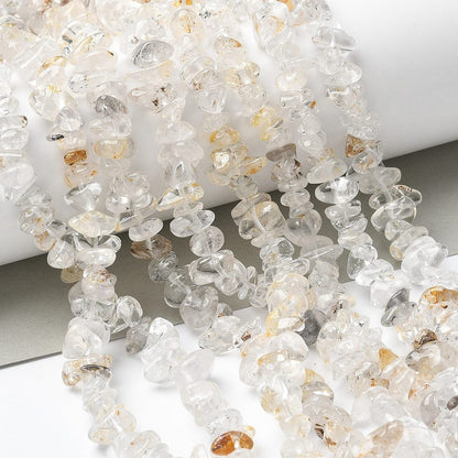 Garden Quartz Gemstone Chip Bead