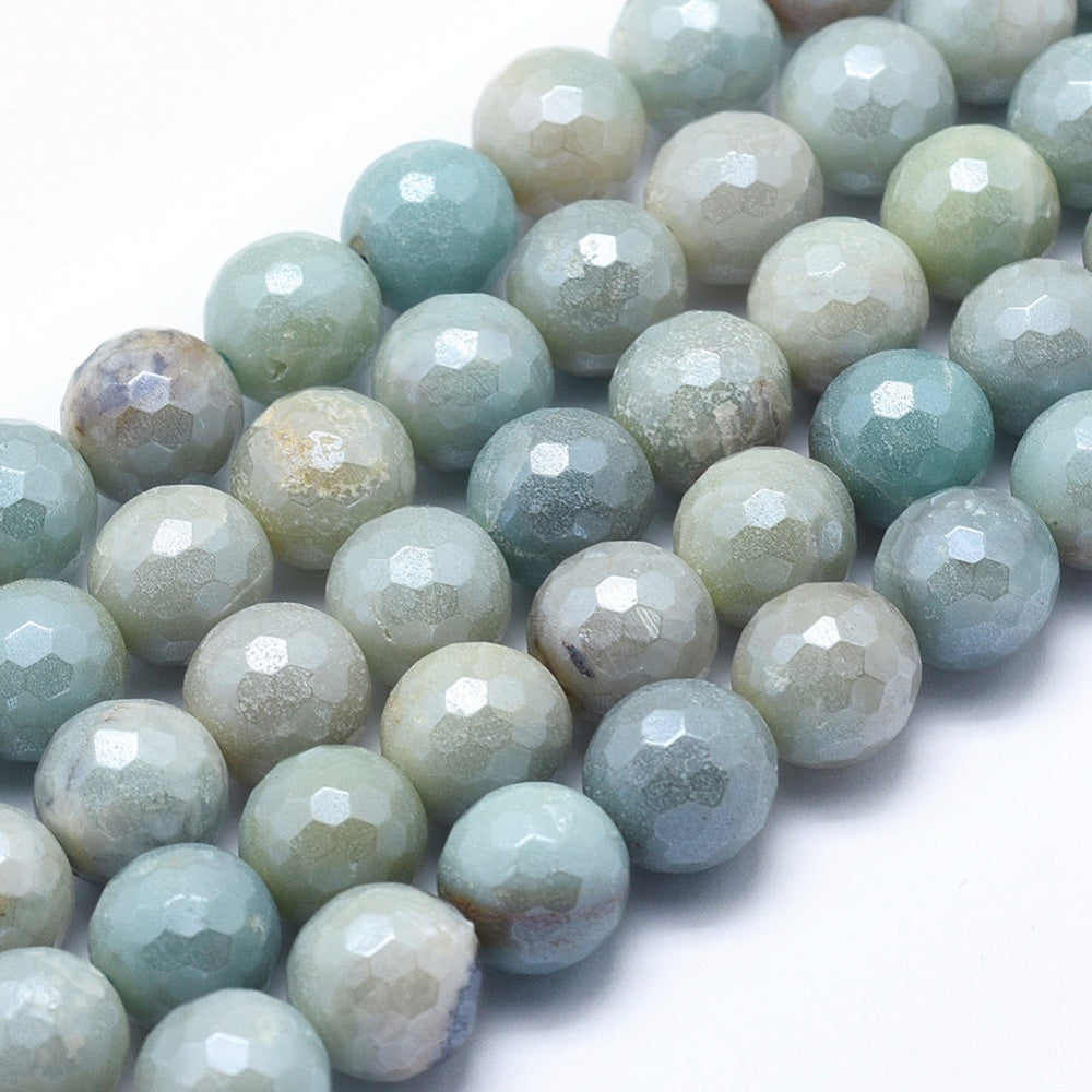 Amazonite Faceted Gemstone Bead