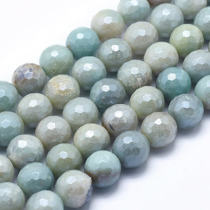 Amazonite Faceted Gemstone Bead