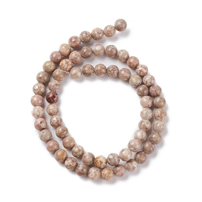 Maifan Gemstone Bead Thistle