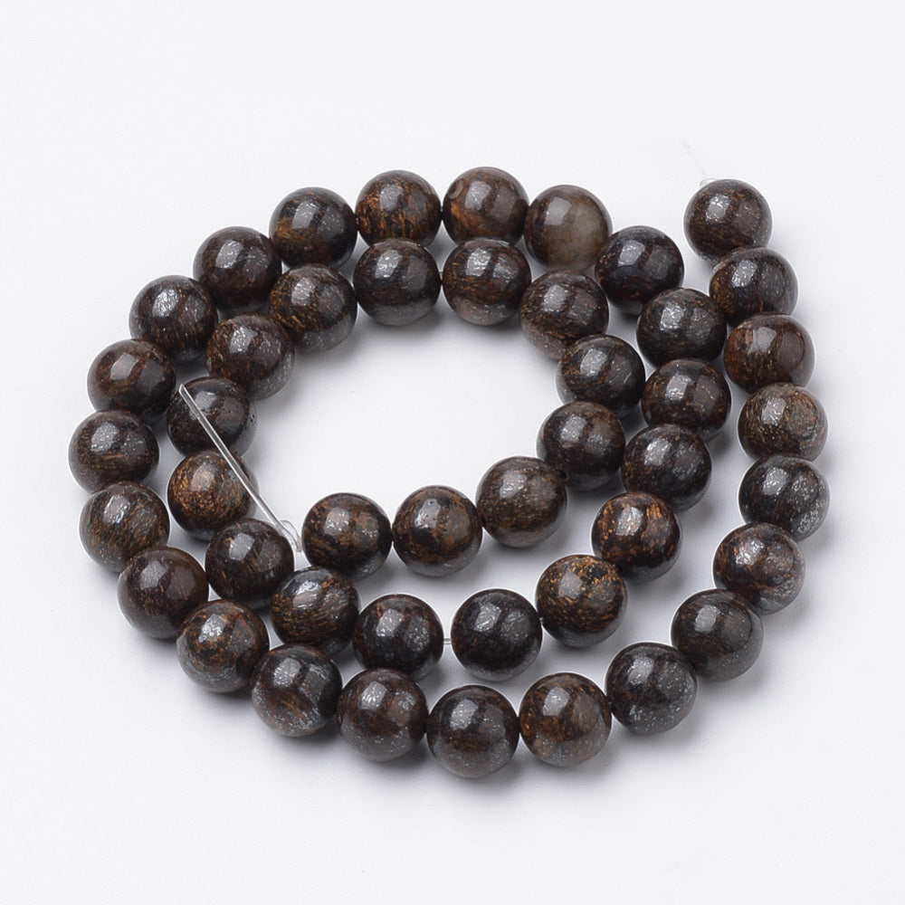 Bronzite Gemstone Bead