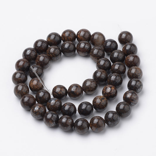 Bronzite Gemstone Bead