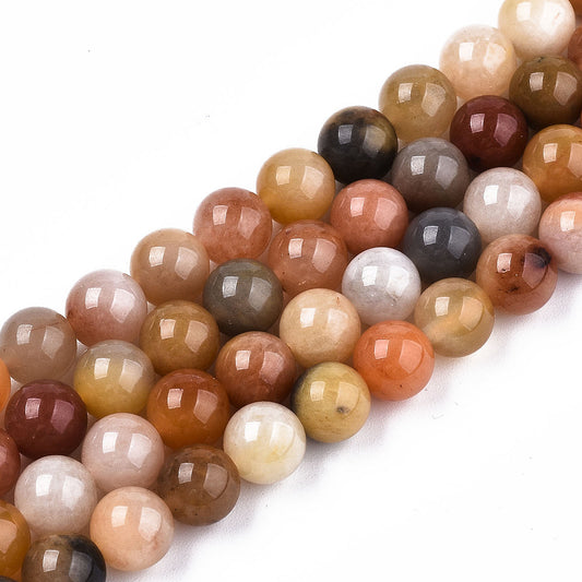 Silk Jade Gemstone Bead - Alberta Bead Store