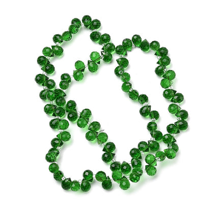 Glass Bead Teardrop Top Drilled 10.5x8mm