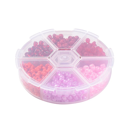 Glass Seed Bead Reds Kit  6/0