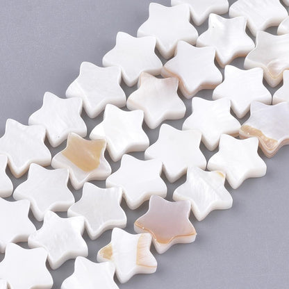Perle Coquillage Lèvre Noire Forme Cœur 15MM 3pc