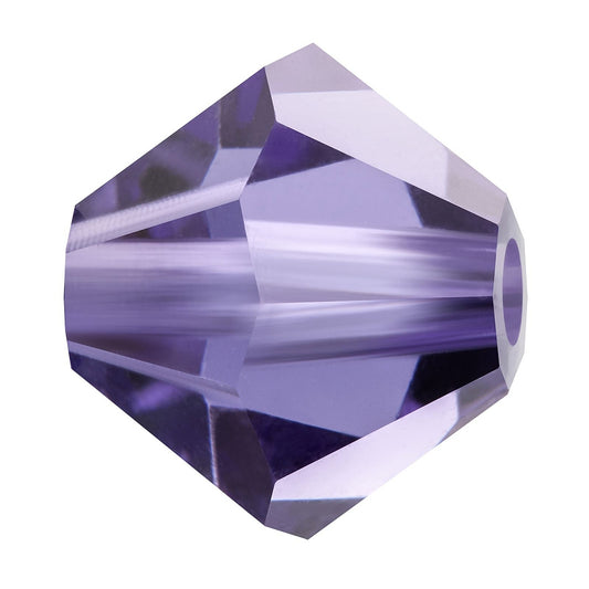 Preciosa® Crystal Beads Tanzanite 6mm 144pc