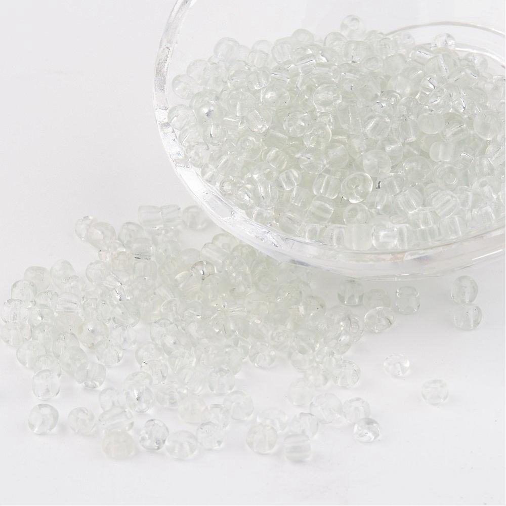 Glass Seed Bead Clear 6/0