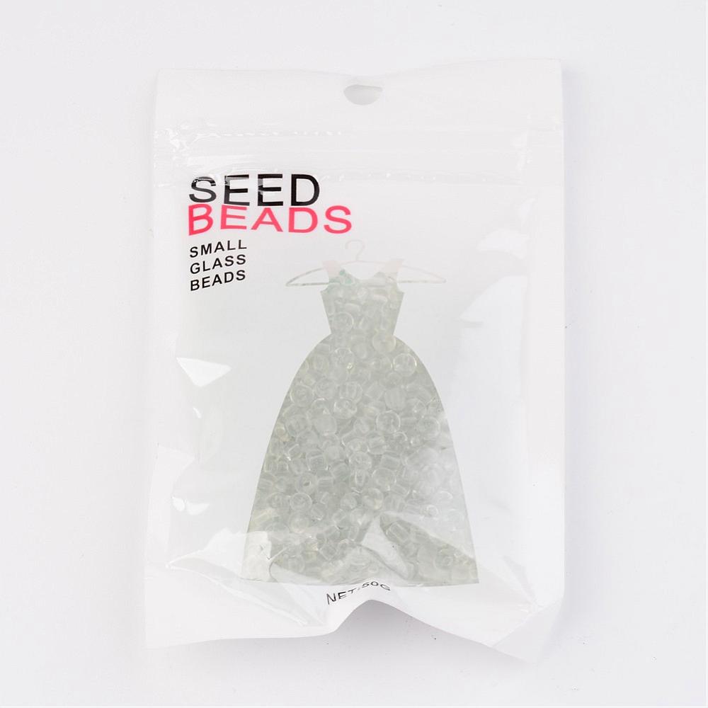 Glass Seed Bead Clear 6/0