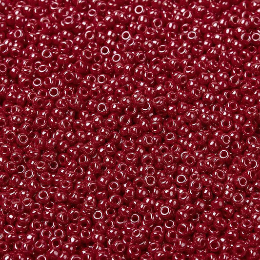 MIYUKI Seed Bead Red Luster 8/0