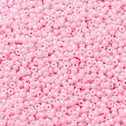 MIYUKI Seed Bead Baby Pink Luster 8/0