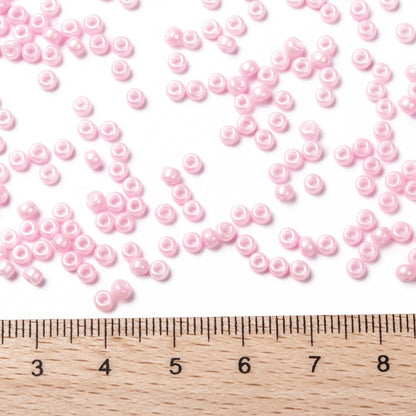 MIYUKI Seed Bead Baby Pink Luster 8/0