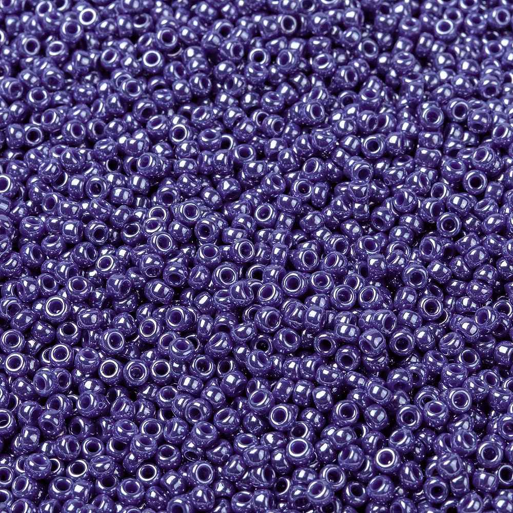 MIYUKI Seed Bead Cyan Blue Luster 8/0