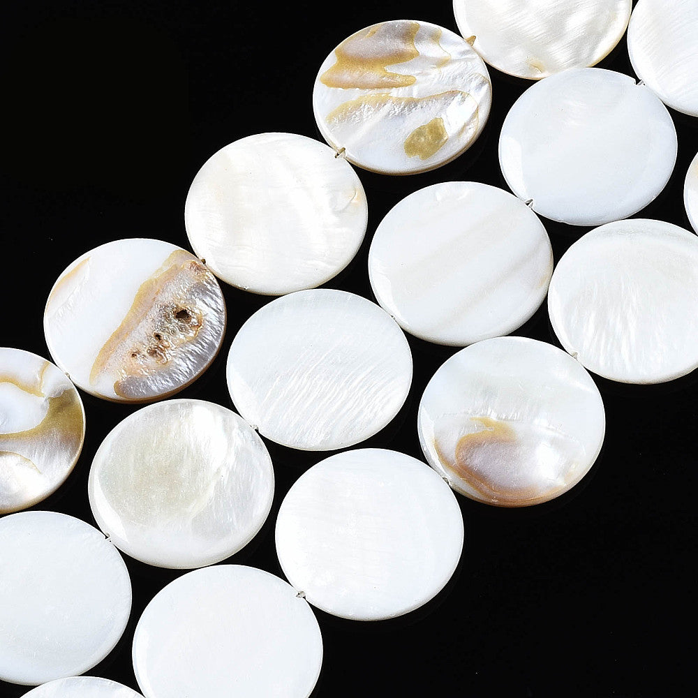 Perle Coquillage Lèvre Noire Forme Cœur 15MM 3pc