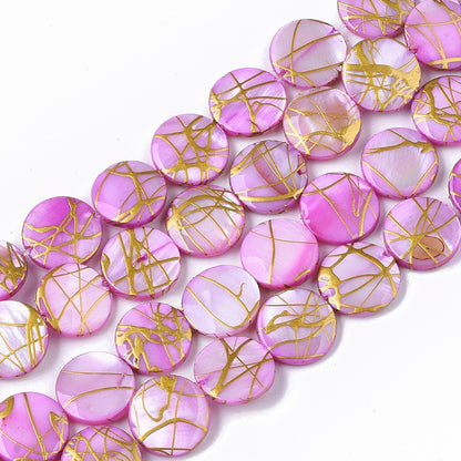 Perle Coquillage Lèvre Noire Forme Cœur 15MM 3pc