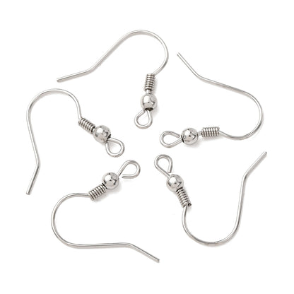 Fish Hook 316 Stainless Steel Earring 19mm 20pc