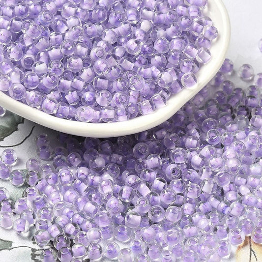 Glass Seed Bead C/L Lilac 6/0