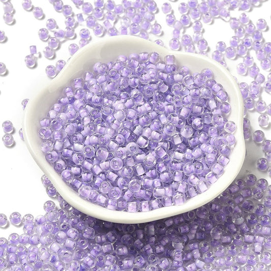 Glass Seed Bead C/L Lilac 6/0