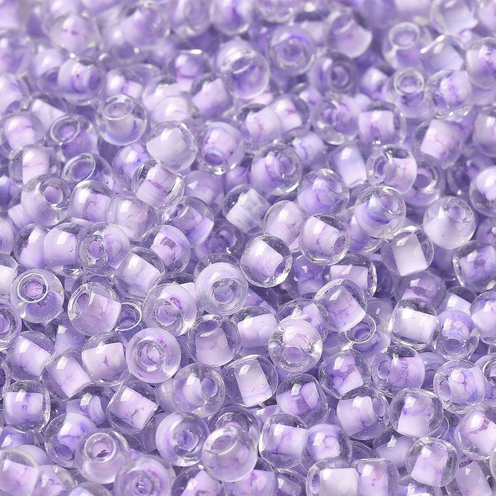 Glass Seed Bead C/L Lilac 6/0