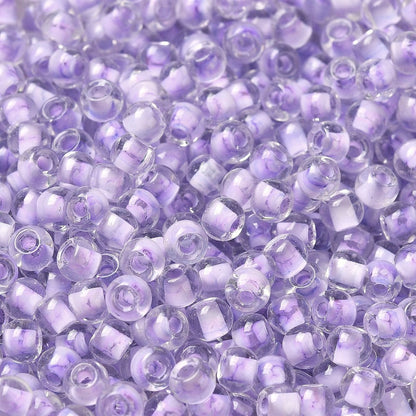 Glass Seed Bead C/L Lilac 6/0